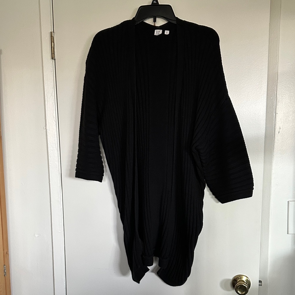 GAP Women's Black Cardigan Sweater